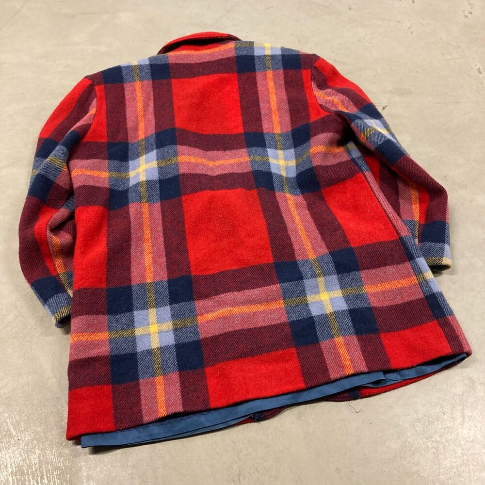 Vintage Pendleton flannel blazer coat - Picture 2 of 4